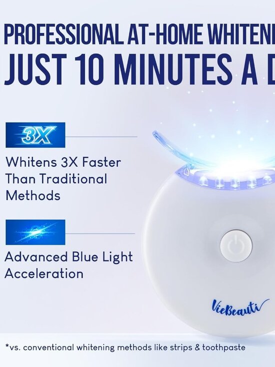 Teeth Whitening Kit with LED Light for Sensitive Teeth - Picture 3 of 8